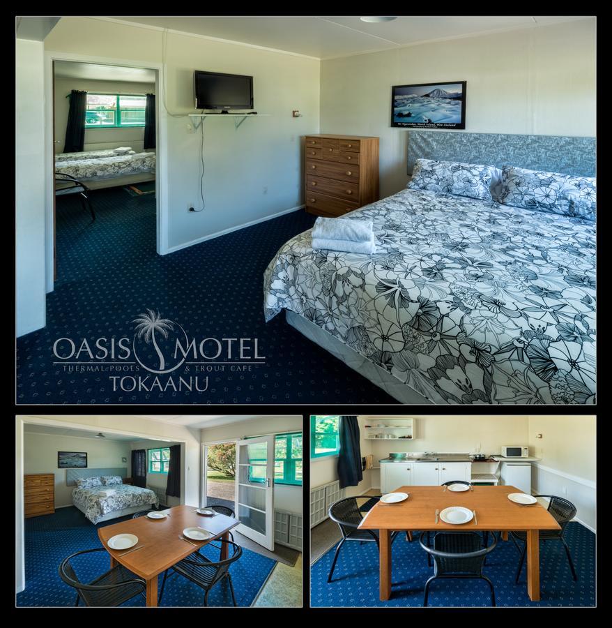 Oasis Motel & Holiday Park Turangi Exterior foto